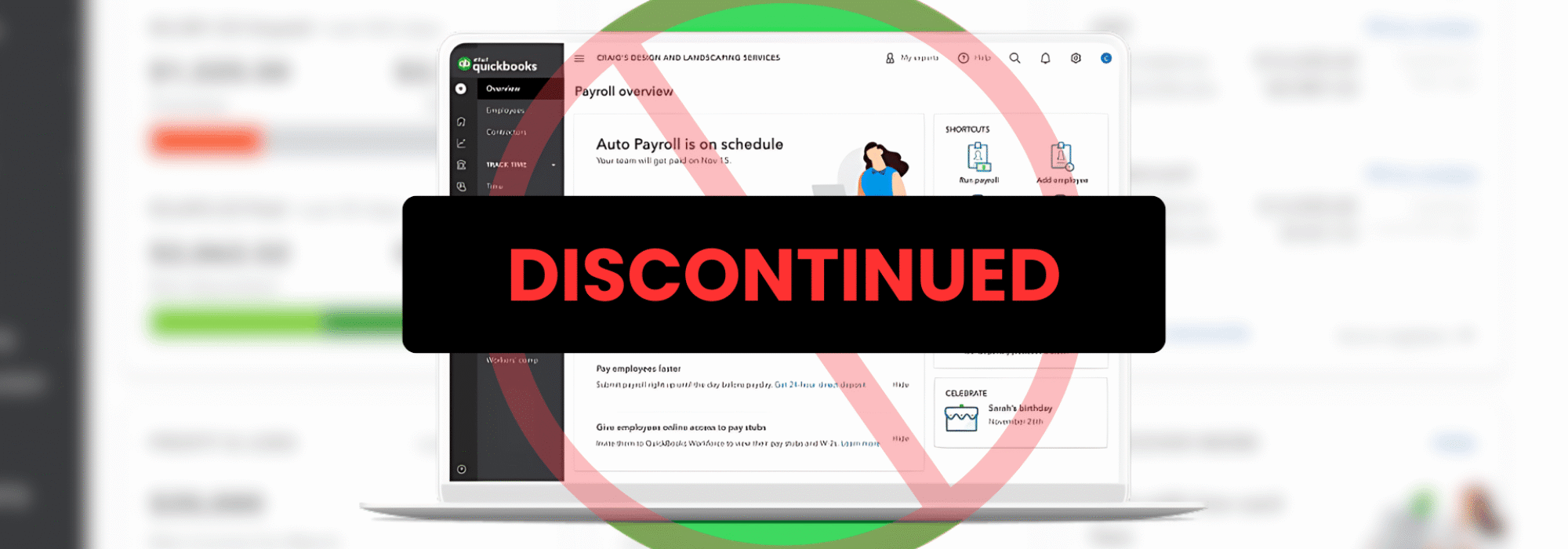 quickbooks desktop discontinued 2024
